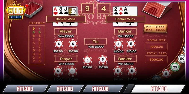 Chi tiết luật Baccarat trong ván chơi Baccarat được quy định rõ ràng
