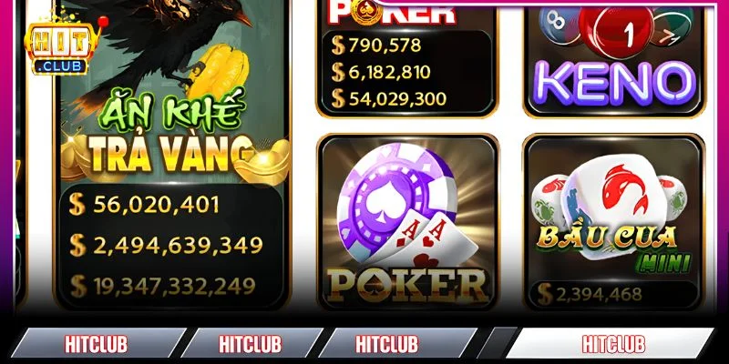 Nét thú vị khiến bạn yêu thích siêu phẩm Poker HITCLUB hơn