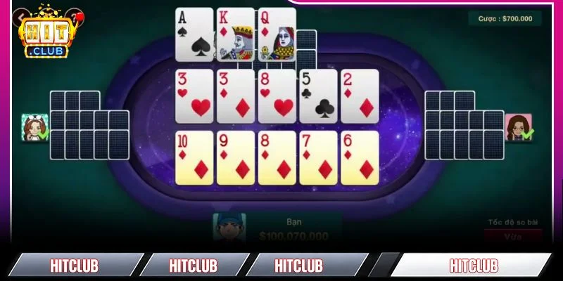 Xếp bài thông minh là cách chơi Mậu Binh HITCLUB dễ thắng lớn
